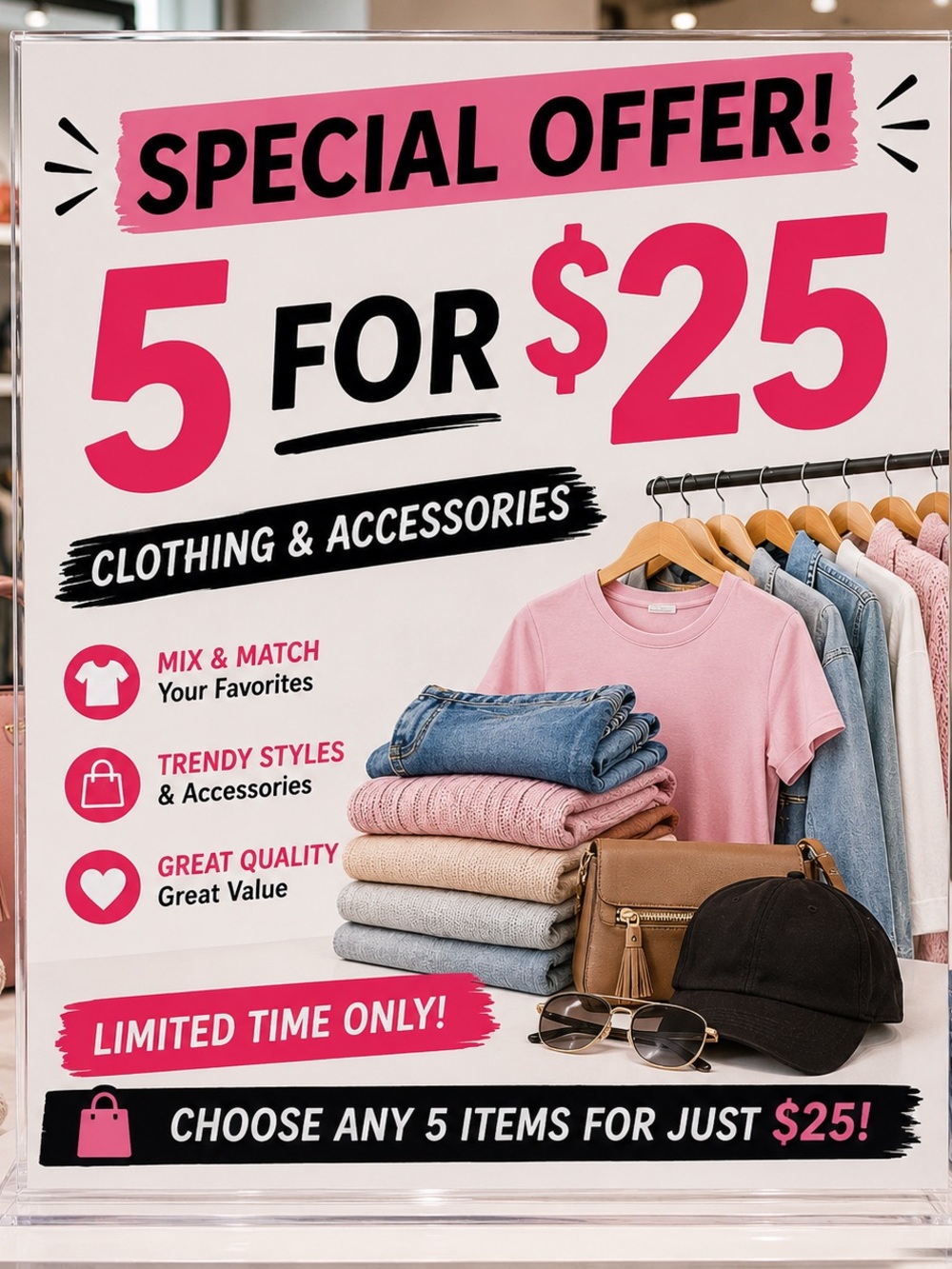 5-for-$25 🌹Clothing Bundle Sale!!!
